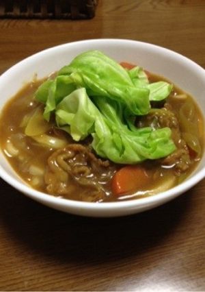 あっつアツ、お蕎麦屋さんのカレーうどん☆-レシピのメイン写真