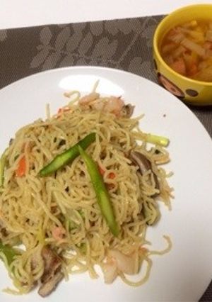 塩海鮮焼きそば^ ^-レシピのメイン写真