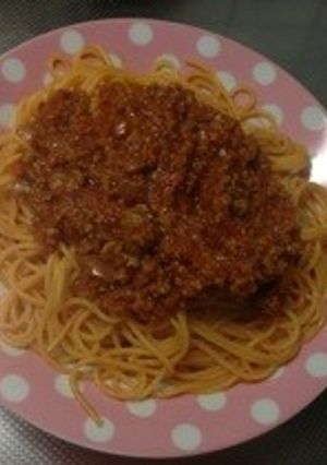 バター風味の昔なつかしミートスパゲティ-レシピのメイン写真
