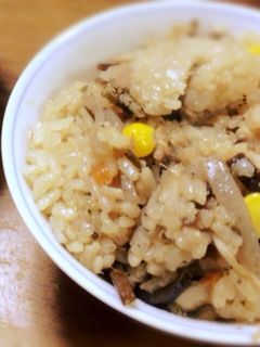 塩こんぶで簡単炊き込みごはん❁-レシピのメイン写真