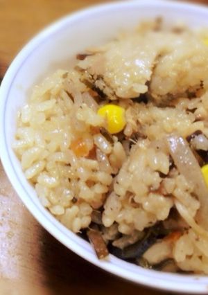 塩こんぶで簡単炊き込みごはん❁-レシピのメイン写真