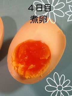 めんつゆだけの美味しい簡単半熟煮卵-レシピのメイン写真