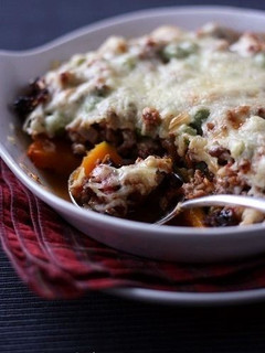 かぼちゃのボロネーゼチーズ焼き-レシピのメイン写真