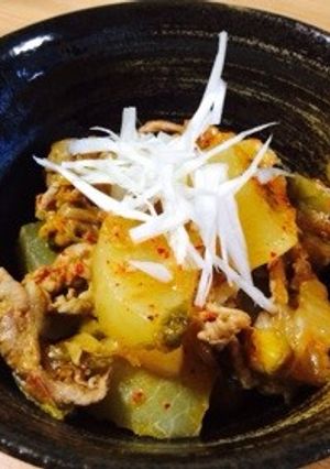 ★簡単★大根と豚肉のキムチ煮★-レシピのメイン写真