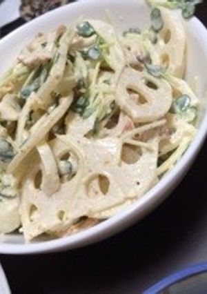 れんこんのシャキシャキサラダ-レシピのメイン写真