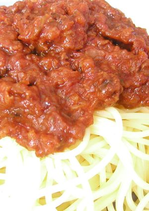 野菜たっぷりミートソース-レシピのメイン写真