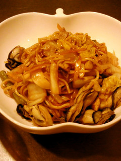 カキと野菜たっぷり焼きそば-レシピのメイン写真