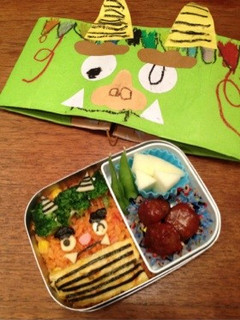 キャラ弁♪赤オニくん♪-レシピのメイン写真
