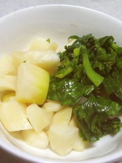 大根葉(葉付きミニ大根)の浅漬け-レシピのメイン写真