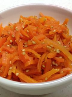 ♡2歳♡にんじんナムル-レシピのメイン写真