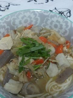 豚汁とおうどん-レシピのメイン写真