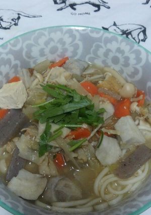 豚汁とおうどん-レシピのメイン写真