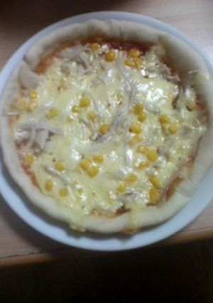パン焼き機能付きの炊飯器で☆ピザ-レシピのメイン写真