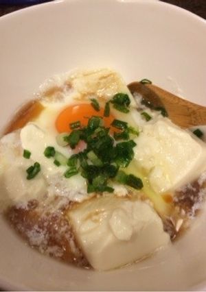 忙しいけどヘルシー豆腐たまごチン！-レシピのメイン写真