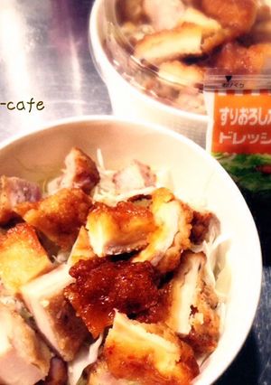 チキンどん　～コンビニ編～-レシピのメイン写真