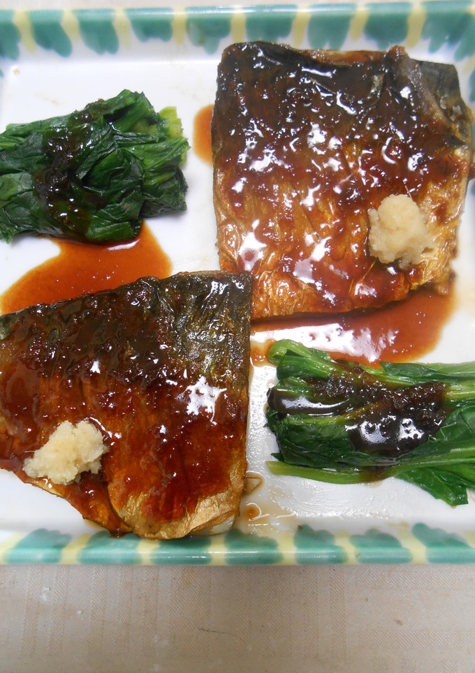 さばの醤油焼き、蒲焼風-レシピのメイン写真