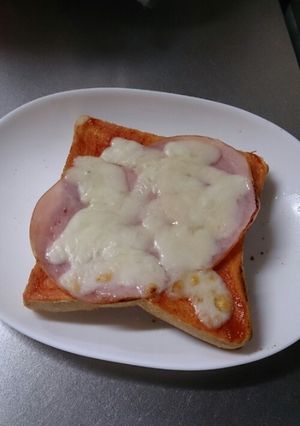 簡単!!なんちゃってピザパン♥-レシピのメイン写真