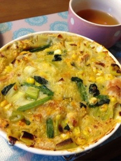 かぼちゃ山芋グラタン-レシピのメイン写真