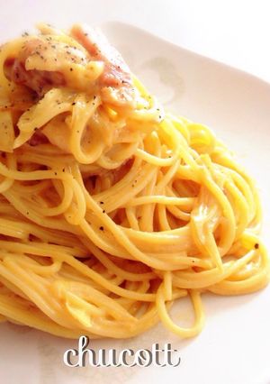 ひとりランチでも簡単♡カルボナーラ-レシピのメイン写真