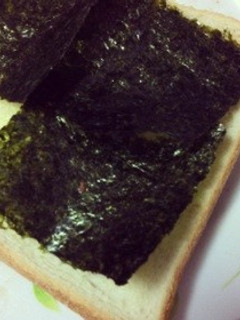 簡単シンプルなおいしさ!海苔トースト-レシピのメイン写真
