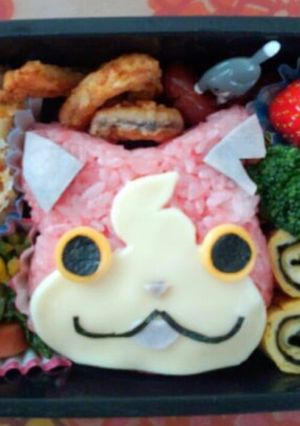 キャラ弁♪妖怪ウオッチ☆ジバニャン♪-レシピのメイン写真