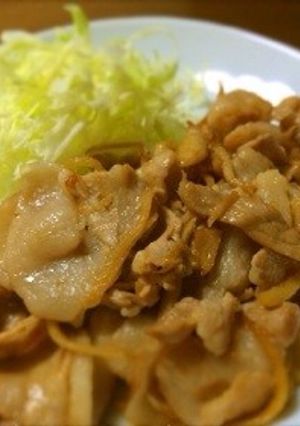 決定版！超シンプル豚生姜焼き☆簡単だよ！-レシピのメイン写真