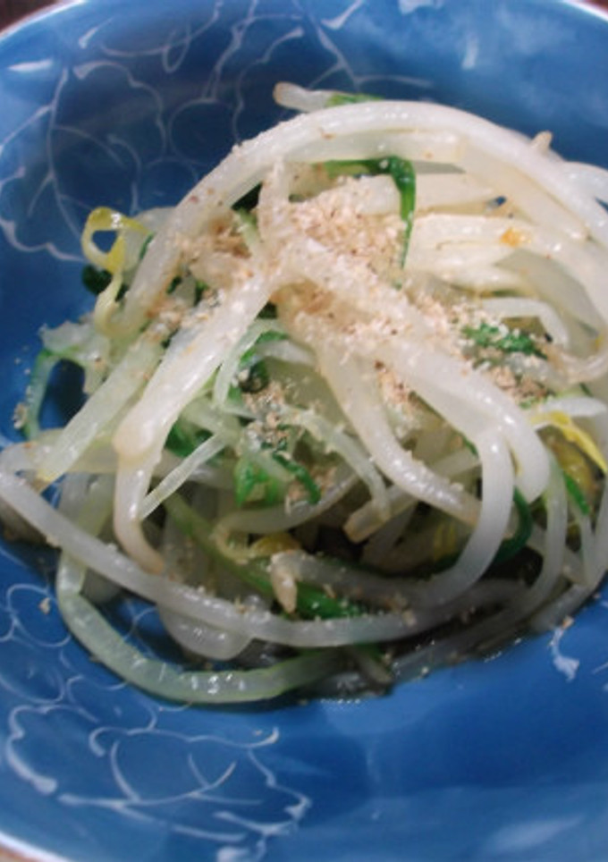 水菜ともやしの和え物-レシピのメイン写真