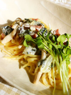 海苔と柚子胡椒のクリームパスタ-レシピのメイン写真