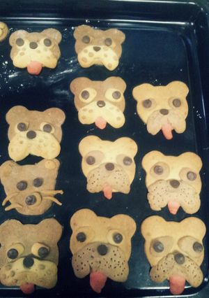 可愛いブルドッグクッキー-レシピのメイン写真