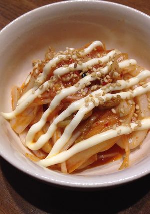 《簡単♪小鉢》イカとキムチの和え物-レシピのメイン写真