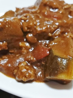 フライパンで10分☆ナスとひき肉のカレー-レシピのメイン写真