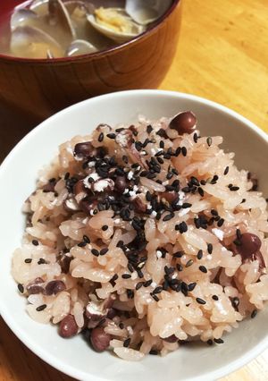 炊飯器でお赤飯-レシピのメイン写真