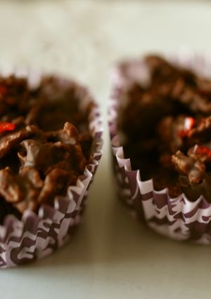 チョコとコーンフレークのサクサク-レシピのメイン写真