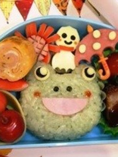 カエルさん弁当…♩-レシピのメイン写真