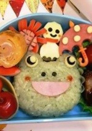 カエルさん弁当…♩-レシピのメイン写真