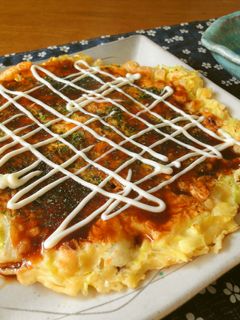 *たこ焼き風お好み焼き*-レシピのメイン写真