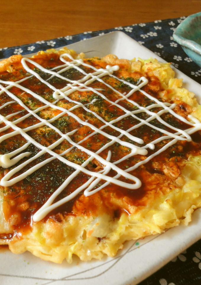 ＊たこ焼き風お好み焼き＊-レシピのメイン写真