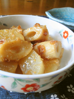 ヘルシー*大根と竹輪の味噌煮-レシピのメイン写真