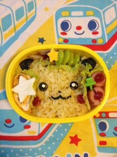 ポケモン☆ピカチュウ♪キャラ弁-レシピのメイン写真