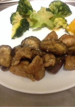 ⭐️ナスと鶏のぴり辛炒め⭐️-レシピのメイン写真