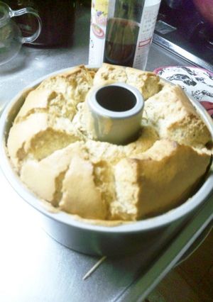 高さがある紅茶のシフォンケーキ-レシピのメイン写真