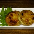 シャキ旨♪レンコン鶏つくねのはさみ焼き