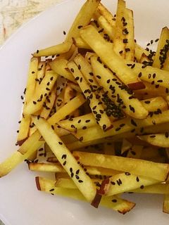 薩摩芋のバター(風味)炒め-レシピのメイン写真