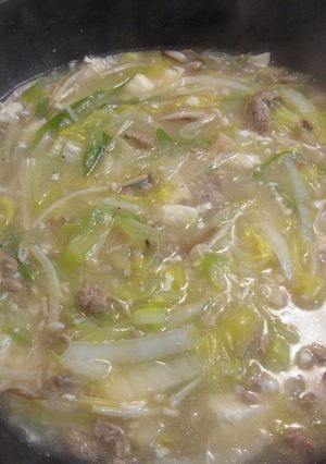 うちの夕飯　とろうま中華風スープ-レシピのメイン写真