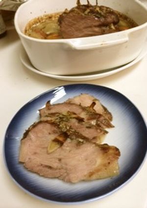 にんにくザクザク山☆ポークロースト-レシピのメイン写真