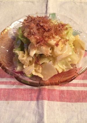 茹でキャベツのごまマヨサラダ-レシピのメイン写真