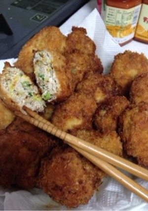 白菜と豆腐のメンチカツ-レシピのメイン写真