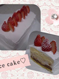 簡単♡ アイスケーキ-レシピのメイン写真
