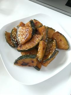 かぼちゃの麺つゆ炒め-レシピのメイン写真
