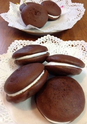 楽チン美味しい♪バレンタインウーピーパイ-レシピのメイン写真